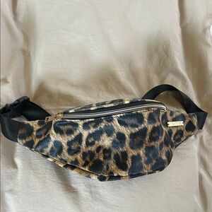 Kensie Leopard Print Belt Bag